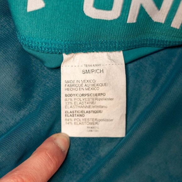 Under Armour Teal Compression Shorts – Size Small - Picture 4 of 5